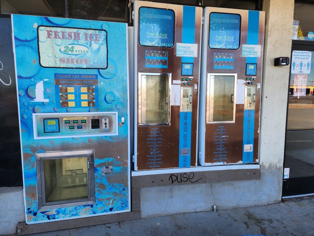 ICE And Water Vending Machines 7,500 for Sale in Avondale, AZ OfferUp