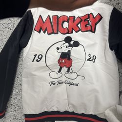 Brand New Mickey Mouse Varsity Jacket 