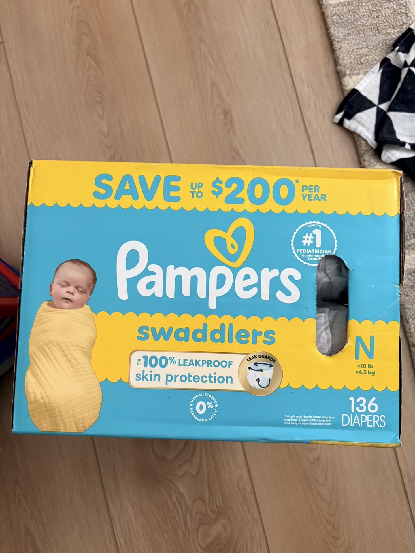 Pampers Swaddlers Newborn 