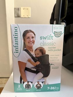 Infantino Swift Classic Baby Carrier with Pocket