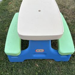 Litte Tikis Picnic Table