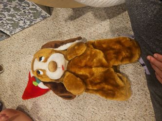 Reversible dog stocking
