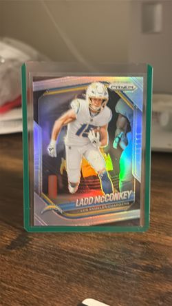 Ladd McConkey Silver Prizm