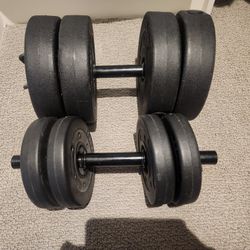 Dumbbells 2.5 & 7.5 Lbs Set Of 4