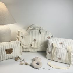 Cozy set of 3 baby bag collection for stroller/ organizer diaper & baby accessories 