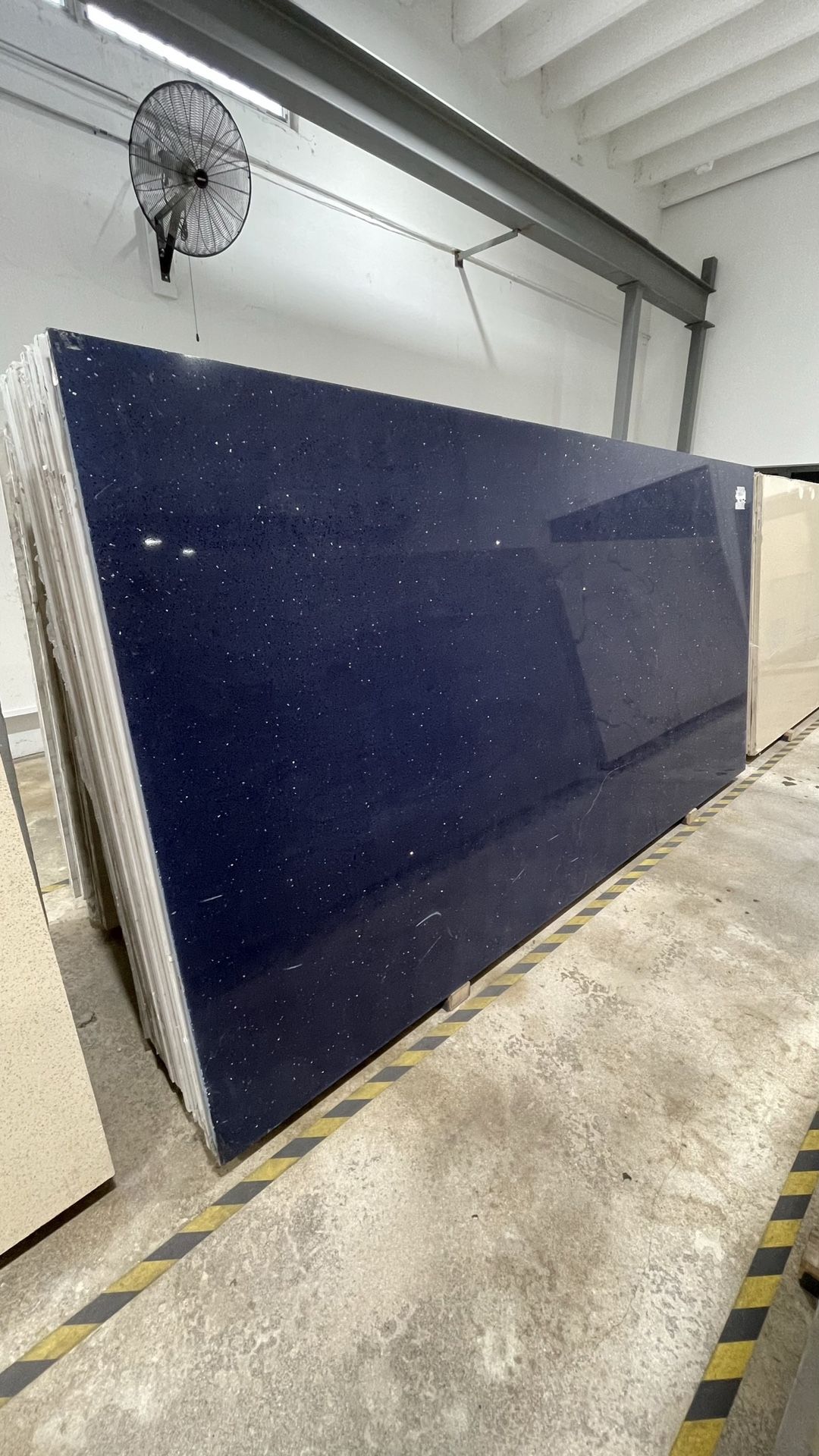 QUARTZ SLABS BLUE GALAXY 127x64 2cm. KITCHEN COUNTER TOPS SLABS Granite Granito Cuarzo Quarzite Meseta Marble Marmol 📞786/303/5147
