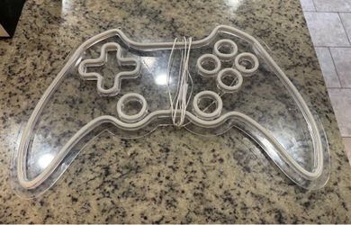 Gaming controller LED sign