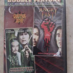 New East West Double Feature Martial Arts DVD Magnificent Angry Fist