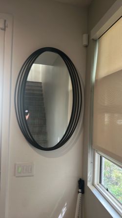 Oval mirror