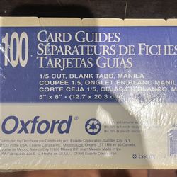 Card Guides 