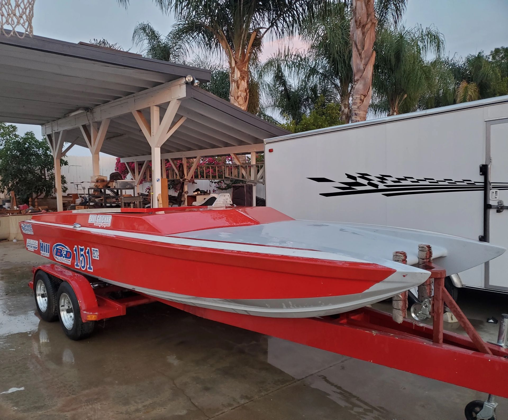21ft RC schiada/jones boat hull