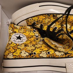 NIB WOODSTOCK PEANUTS CONVERSE