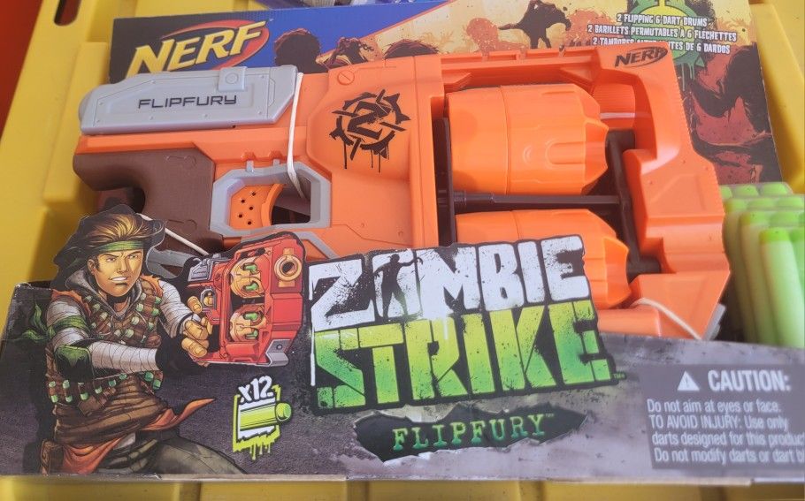 💖 NERF GUN! FLIPFURY! NEW