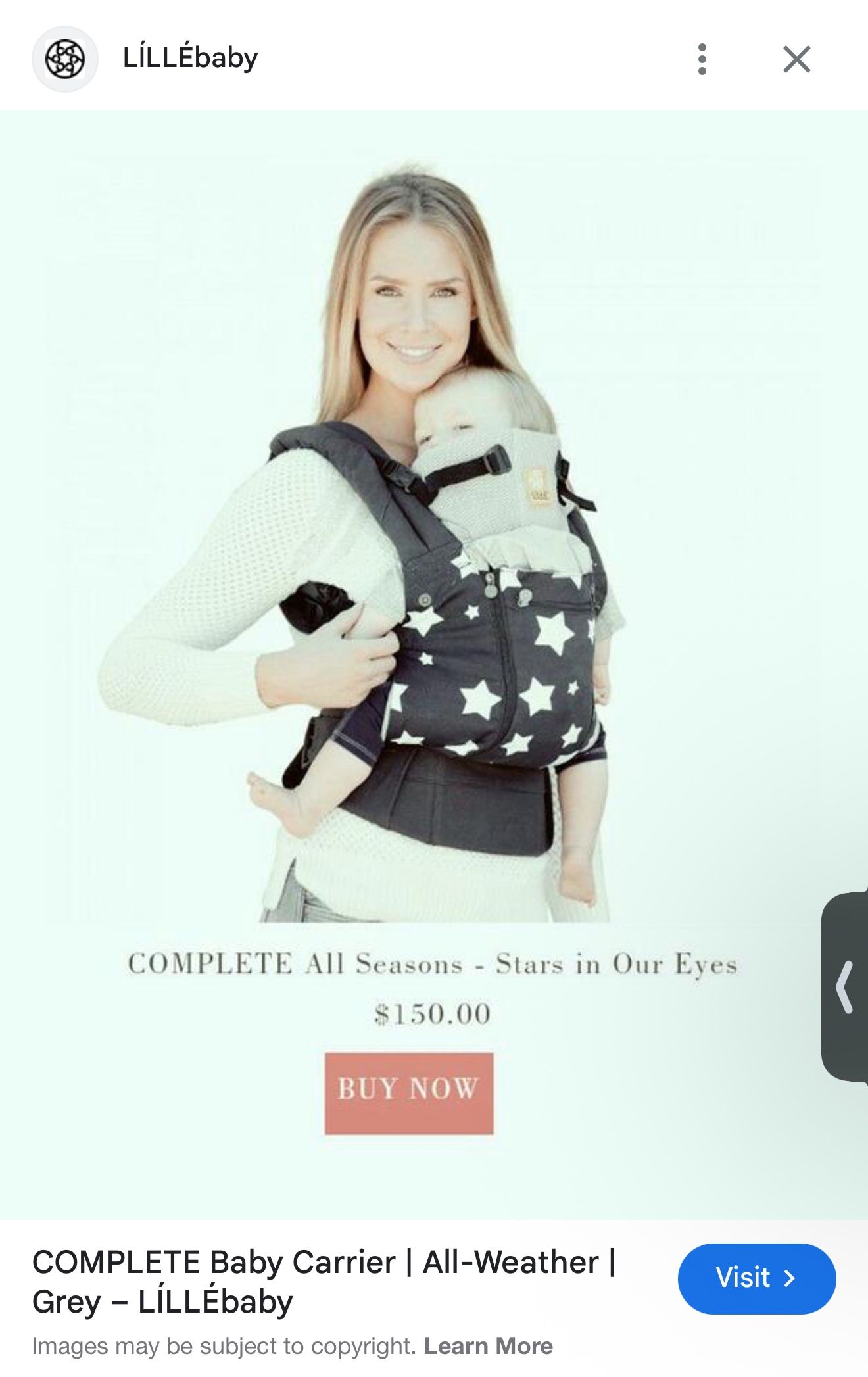 Lille Baby Carrier $50