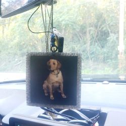 Personalized Car Freshie For A Customer.  