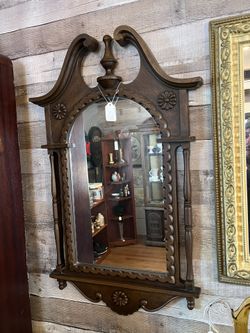 Vintage Ornate Wall Mirror Mirror By Burwood Co