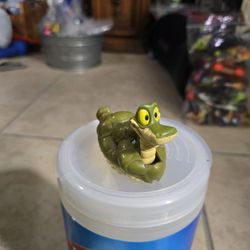 vintage 1989 McDonald's Happy Meal toy featuring Kaa the snake from Disney's The Jungle Book.