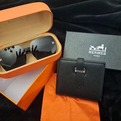 New Unisex Helmes Glasses And Wallet 