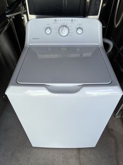 Hot point washer stainless steel tub