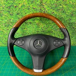 MERCEDES BENZ R171 SLK280 SLK350 OEM FRONT STEERING WHEEL 2009-2011