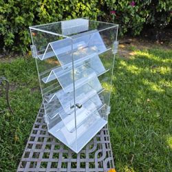 Smile acrylic, display  case.