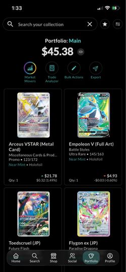 Pokemon collection