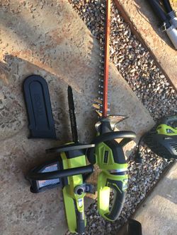 Ryobi 18V Chainsaw & Hedgers!! BOTH for only 65 tomorrow (Sun) Only 💥👍🏽👌🏽⌛️☀️☀️