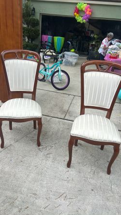 Mahogany chairs