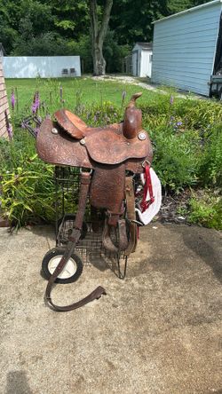 Billy Cook Barrel Saddle