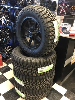 8 x 170 OFF ROAD WITH TIRES BRAND NEW