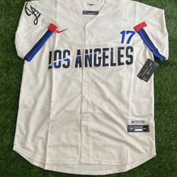 Los Angeles Dodgers Shohei Ohtani City Connect Jersey Men’s Large 