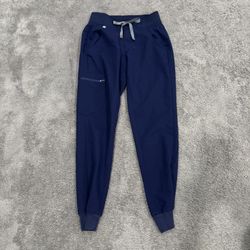 XXS FIGS Navy Blue Scrub Pants