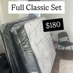 Full Mattress And Box Spring