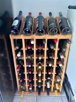 Tall Wine Bottle Rack