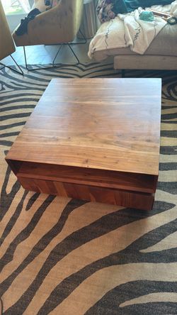 CB2 coffee table