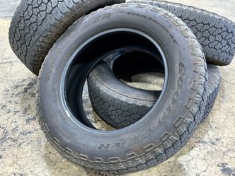 4X USED GOODYEAR WRANGLER LT275/65R20 35% TREAD