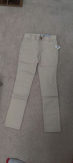 NEW OLD NAVY Pants Size 8 Slim.