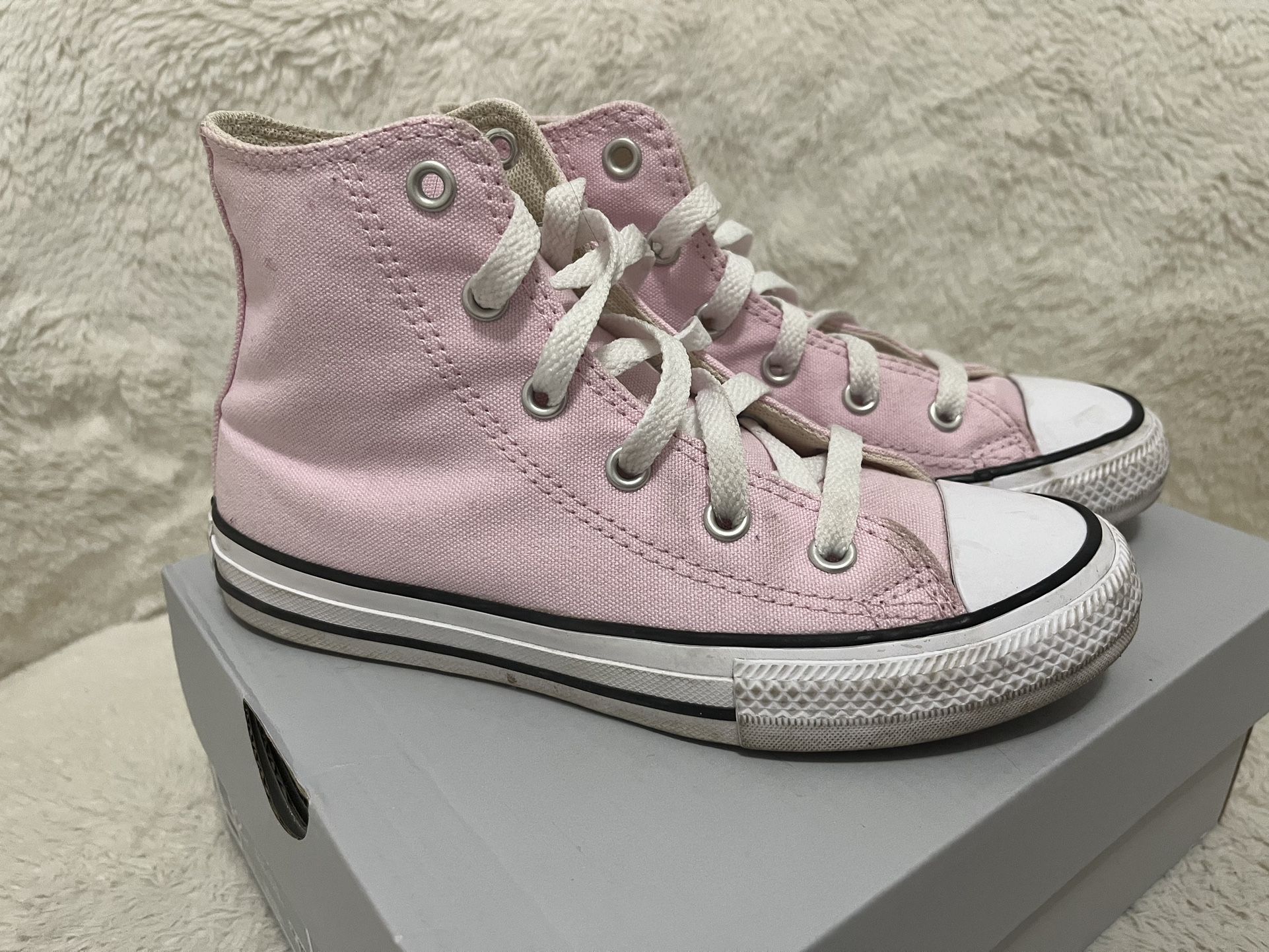 Kids Pink Converse Size 1