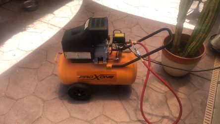 Air Compressor-Pro-X-One, orange, 9gal.
