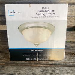11 Inch Flush Mount Ceiling Fixture