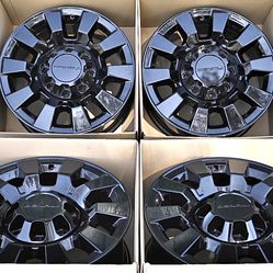 Oem Factory 20" GMC Sierra 2500 HD Denali AT4 4x4 Elevation Heavy Duty Black Wheels Rims Rines