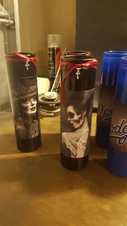 Dia de los muertos candles