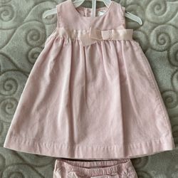 6 Months Baby Girl- Pink Dress by Carter 