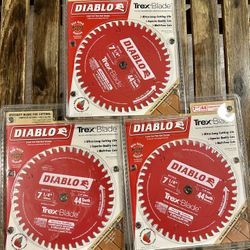 Diablo 7 1/4 trex blade 44teeth