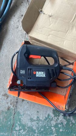 Black and decker single speed jigsaw