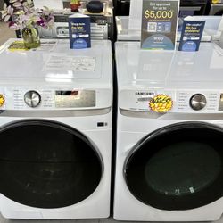 NEW🚨Stackable Washer and Gas Dryer Set🔥
