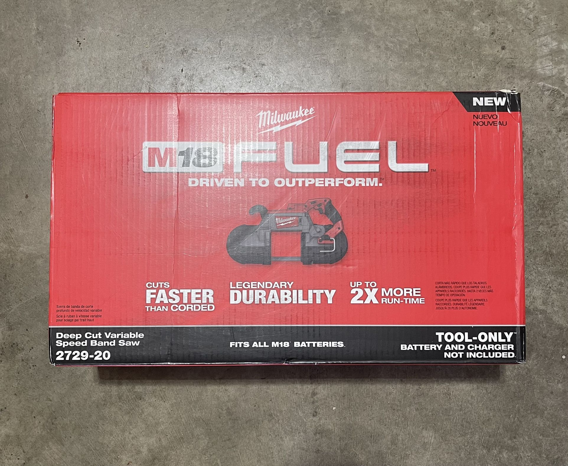MILWAUKEE M18 FUEL 18V Lithium-Ion Brushless Cordless Deep Cut Band Saw (Tool-Only)