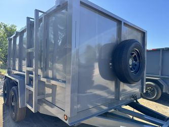 New 8x4x12 Hydraulic Dump Trailer 🔥🎁