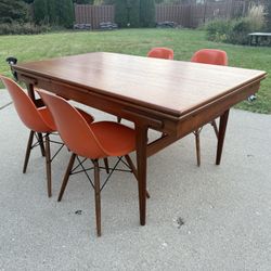Mid-Century Modern Teak Dining Table