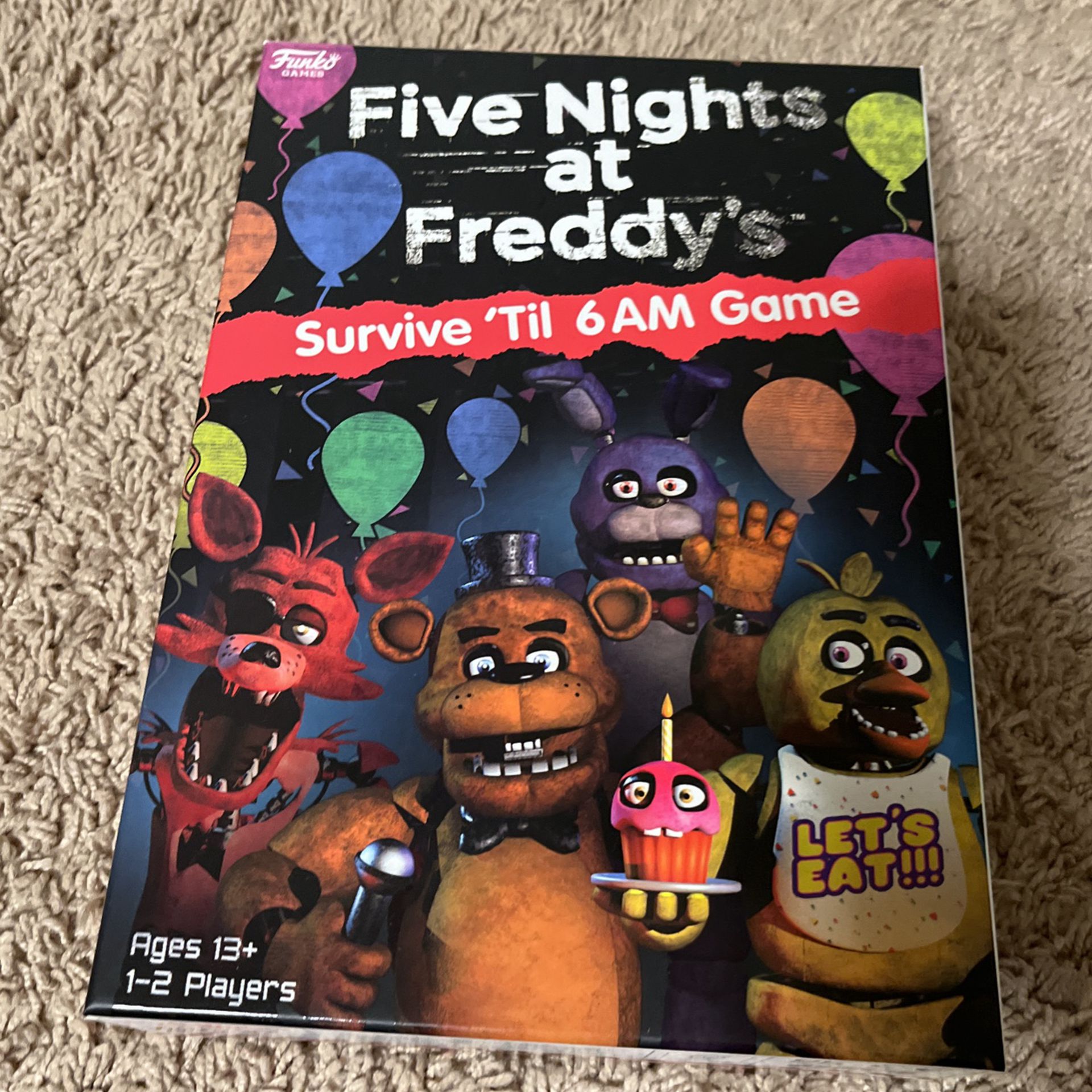 Five Nights At Freddys Bored Game
